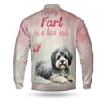 thumbnail image 2 of Every Fart is Love Note Havanese Guilty Face Happy Valentine's All Over Print 3D Baseball Jacket Havanese Dog Lover Gifts Idea Bomber Jacket Softball - 01016, 2 of 6