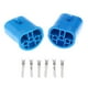 thumbnail image 2 of 2 piezas 9004 / HB1 / 9007 / HB5 Conectores de enchufe de luz de arnés de cableado de bombilla, 2 of 8
