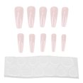 thumbnail image 1 of Fugacal Uas postizas, color puro, sencillas y elegantes, para viajes en casa, para fiestas de citas, para salón de uas para mujeres y nias Fugacal No se aplica, 1 of 6