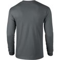 thumbnail image 2 of Gildan - Camiseta básica de manga larga para hombre- 22 colores diferentes (Carbón), 2 of 2