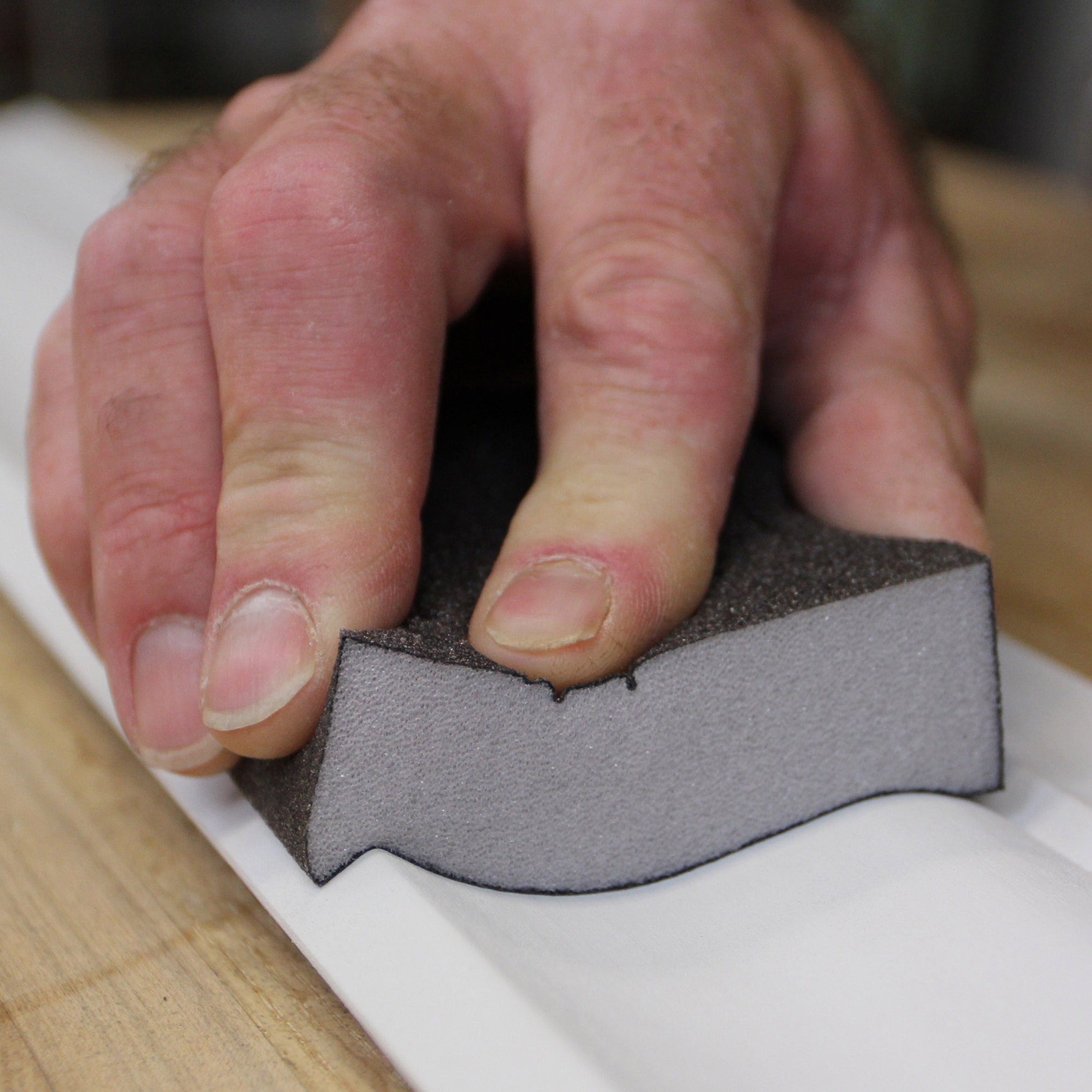 Gator 464905 3 in x 4 in x 1 in Medium Grit Sanding Sponges, 2 Pieces