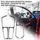 thumbnail image 2 of Pegatinas de Fibra de Carbono Yashi para Interruptor de Ventana Porsche Macan 2014-2021, 2 of 5