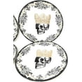 thumbnail image 4 of Royal  & Black with Crown Dinnerware - Set of 4 (Dinner Plates), 4 of 4