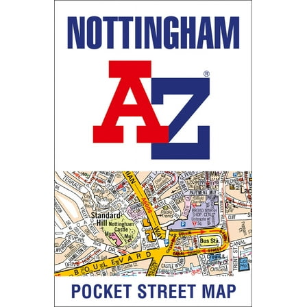 Nottingham Pocket Street Map (Hardcover)