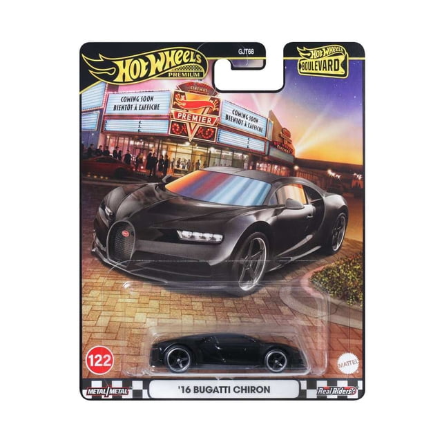 Vehículo de Colección Mattel Hot Wheels Bugatti Chiron