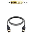 thumbnail image 2 of Cable HDMI PowerBear 4K de alta velocidad de 0,9 m con conectores dorados, 2 of 7