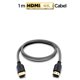 thumbnail image 2 of Cable HDMI PowerBear 4K de alta velocidad de 0,9 m con conectores dorados, 2 of 7