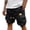 DH26_Camouflage, variant on Lightweight Cargo Shorts for Men with Pockets Drawstring Comfy Casual Outdoor Shorts for Hiking Gym Workout Army Green S
