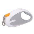 thumbnail image 1 of Retractable Dog Leash, Portable Pet Walking Leash With Anti Slip Handle, Durable ABS Automatic Telescopic Tractor Dog Tape For Small And Medium Sized Dogs, One Handed Brake, 1 of 8