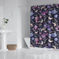 thumbnail image 2 of Pioneer Flower Floral Print Pattern Shower Curtain 72"x84" ,Bathroom Decorative Shower Curtains Set with 12 Hooks,Modern Waterproof Washable Shower Curtain, 2 of 6