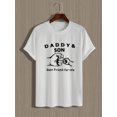 thumbnail image 2 of Men's Summer Casual T-Shirt with Unique Print Design - Soft Polyester Blend, Stretch Fit, Round Neck, Non-Transparent - Perfect for Daily Wear & Vacations Tee For Adult, Men, Women, Teen, Teenager, A, 2 of 6