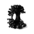 thumbnail image 2 of 100' Commercial C9 Christmas Light Socket Set - 12" Spacing 18 Gauge Black Wire, 2 of 2