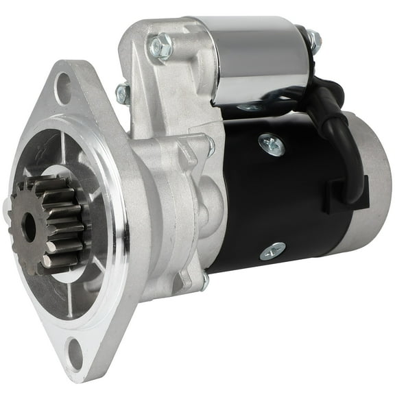 SCITOO Starter for 18051 19709 Starter Motor Fits for Case Excavator, for CX50B Yanmar 4TNV88 2005-2012, for New Holland Industrial Excavator, for E50B Yanmar 4TNV88 39.3HP 2008-2012