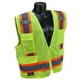 thumbnail image 4 of Radians Safety Vest Medium Two Tone Class 2 Hi-Vis Orange Reflective SV6, 4 of 5