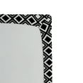 thumbnail image 3 of Ambesonne Black and White Fitted Sheet, Squares Modern, King Size, Black White, 3 of 3