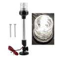 thumbnail image 1 of Luz LED de ancla para yate, lámpara de navegación redonda de seguridad de 360  degree, seguridad superbrillante, luces de señal blancas de 12-24V, iluminación 12 pulgadas Sharpla  Luz de navegación, 1 of 8