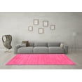 thumbnail image 3 of Ahgly Company Indoor Square Abstract Pink Contemporary Area Rugs, 8' Square, 3 of 4