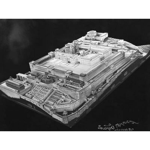 King Solomons Temple, Scenic Unframed Photographic Print Wall Art Sold by Art.Com