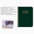 thumbnail image 4 of Weekly and Monthly Academic Planner, Daily Planner Calendar Planner, Pocket Folder High Quality Notebook Writing Book Note Books Journal for Schools Business Work Travel Writing, Green, 4 of 5