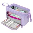 thumbnail image 1 of Large Capacity Pencil Case Big Pencil Pouch Pen Bag With Zipper Cute Pencil Pouches Purple, 1 of 4