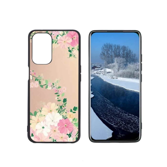 Compatible with OnePlus Nord N200 5G Phone Case, Floral-Flowers-Cute16 Case Men Women, Flexible Silicone Shockproof Case for OnePlus Nord N200 5G