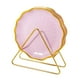 thumbnail image 2 of Juego de 6 platos reutilizables apilables para servir, plato de cocina, plato de porcelana china Rosa, 2 of 9