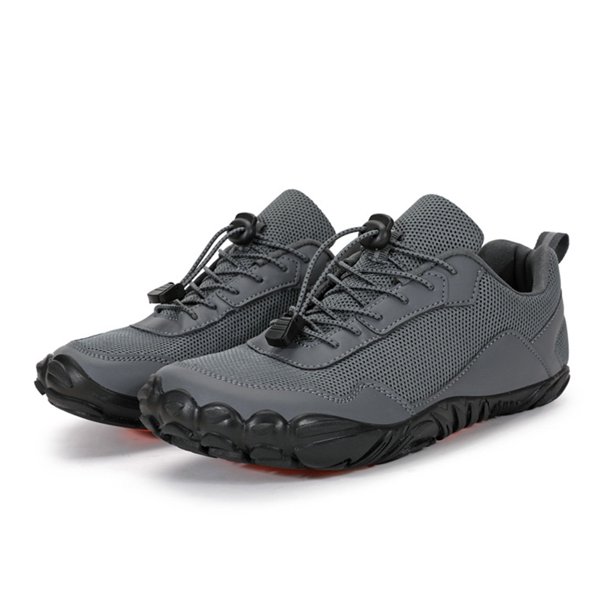 Zapatos Acuáticos Aqua Shoes Zapatillas transpirables para correr Zapatillas de surf para senderismo en el lago (gris oscuro 44)
