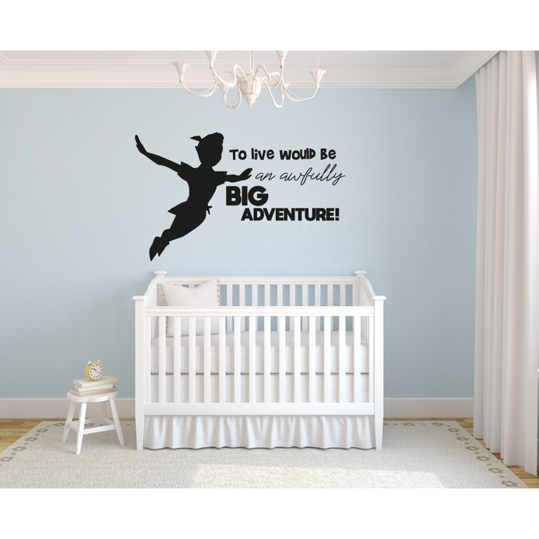 Disney Peter Pan Sticker Quote I Love You to Neverland and Back