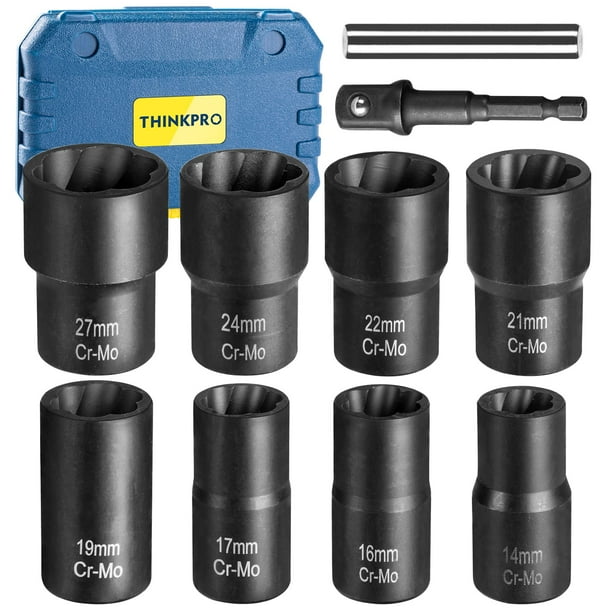 Juego de extractores Thinkpro de 10 piezas con herramientas de extracción de tuercas