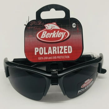 Berkley Polarized Sports Sunglasses, Unisex; Charcoal / Smoke