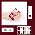 thumbnail image 1 of Christmas Semi Gel Nail Strips Patch Sliders Waterproof Color Adhesive 2024, 1 of 9