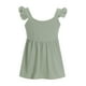 thumbnail image 4 of Moda mujer Sexy sin mangas Color sólido botón abierto Reversible chaleco Tops tanque chaleco blusa Pompotops  lopia991545, 4 of 9