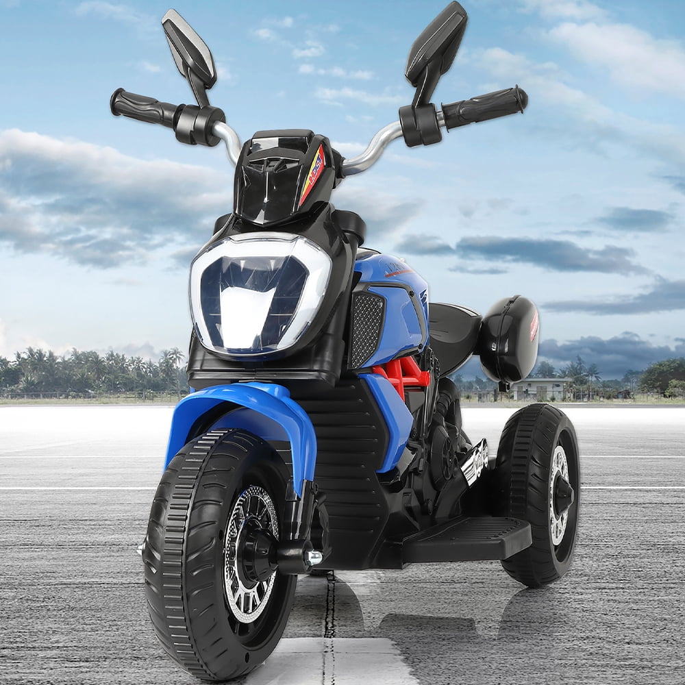 iRerts 6V Ride on Motorcycle, Kids Electric Ride On Motorcycle with LED