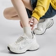 thumbnail image 4 of BERANMEY Women's Walking Shoes Cushion Running Tennis Comfortable Breathable Mesh Lightweight Gym Workout Athletic Fashion Sneakers, 4 of 7