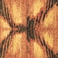 thumbnail image 1 of Ahgly Company Indoor Square Abstract Brown Modern Area Rugs, 8' Square, 1 of 4