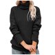thumbnail image 1 of Puntoco suéter moda mujer sólido manga larga Pullove cuello alto Casual suéter tops liquidación de Navidad Puntoco Puntoco-2198, 1 of 5
