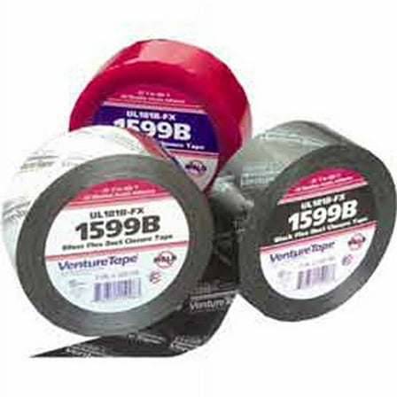 3M 1599B Venture Tape Black UL181B-FX Polypropylene Duct Tape