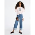 thumbnail image 2 of Weekend Academy Girls Cuffed Hem Jeans, Sizes 5-18, 2 of 8