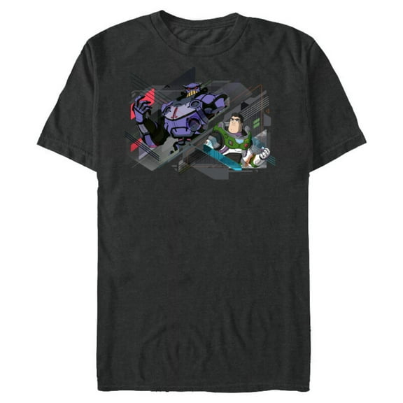 Disney and Pixar’s Lightyear and Emperor Zurg - Short Sleeve Blended T-Shirt for Adults - Customized-Dark Heather