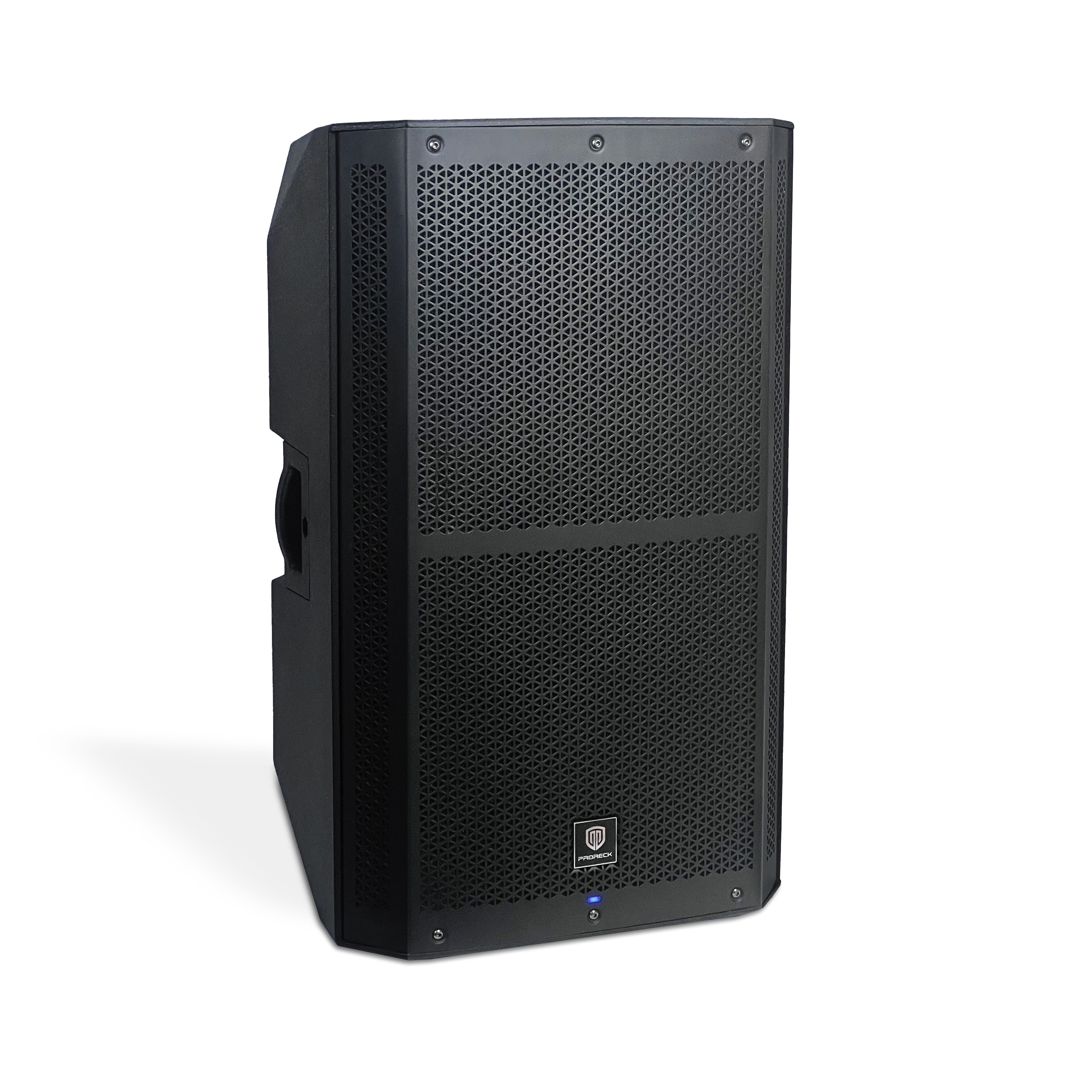 Proreck SP-15 15-Inch 1400W Stereo Powered Speaker with Bluetooth and 3-Channel Inputs