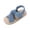 Blue, variant on Infant Toddler Boys Girls Sandals Soft Sole Shoes Slip Resistant Prewalker Baby Non Slip Summer Sandals Yellow