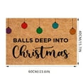 thumbnail image 3 of Merry Christmas Carpet Christmas Welcome Carpet Photo Props Mat Christmas Snowman Snowflake Carpet Christmas Mat Large Throw Blankets Large Carpet 5x7 Rug Bedroom Area Rugs 5x7 Bed Throw Throws And, 3 of 3
