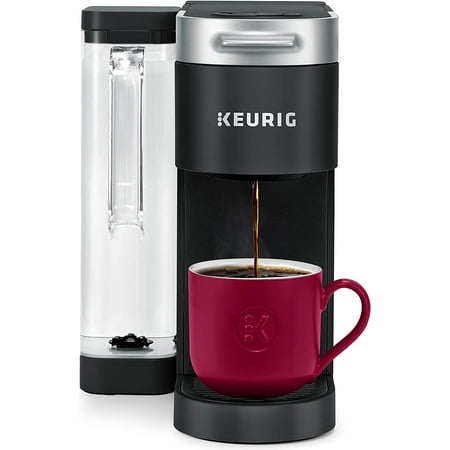 

K-Supreme Coffee Maker Single Serve K-Cup Pod Coffee Brewer With MultiStream Technology 66 Oz Dual-Position Reservoir and Customizable Settings Black