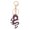 A, variant on Fashionable Alloy Keychain Handmade Chinese Dragon Keyring Crystal Keyrings Pendant Versatile Phone Accessory