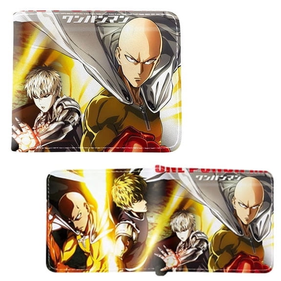 Saitama & Genos - One Punch Man 4x5" Bi-Fold Wallet