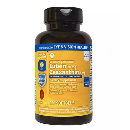 M-M Lutein 25Mg Zeaxanthin 5Mg (150 Ct.)