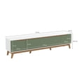 thumbnail image 3 of Mueble TV 85" Kappesberg 218cm con 3 Puertas Blanco/Verde, 3 of 10
