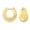 Yellow Gold Silver Post Huggie, variant on 925 Sterling Silver Post Hoop Earrings for Women Teen | Lightweight Small Huggie Hoops Earring | Size 13mm