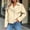 (Fashion 20)Khaki, variant on Aimik Women's Metallic Faux Leather Moto Jacket Zip Up Long Sleeve Plus Size Biker Coat with Pockets