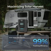 Renogy Rover 30 Amp 12V/24V DC Input MPPT Solar Charge Controllerfit for Gel Sealed Flooded and Lithium Auto Paremeter Adjustable LCD Display